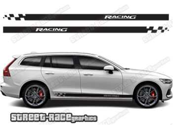 Volvo V60 racing stripes 010