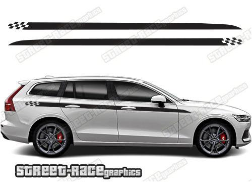 Volvo V60 racing stripes 014