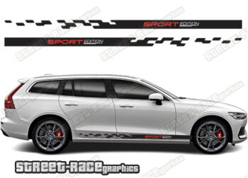 Volvo V60 racing stripes 015