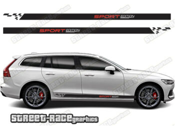 Volvo V60 racing stripes 016