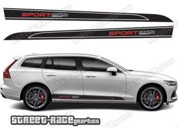 Volvo V60 racing stripes 018