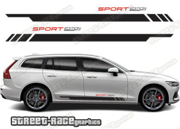 Volvo V60 racing stripes 023