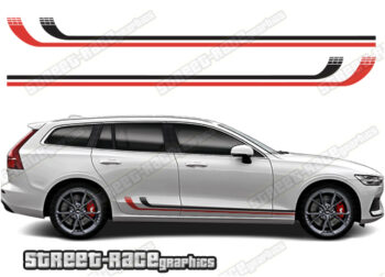 Volvo V60 racing stripes 026