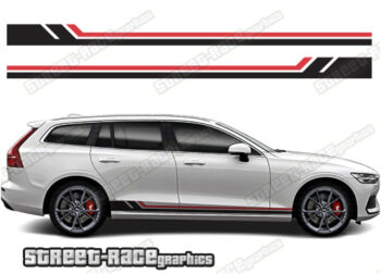 Volvo V60 racing stripes 027