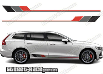 Volvo V60 racing stripes 030