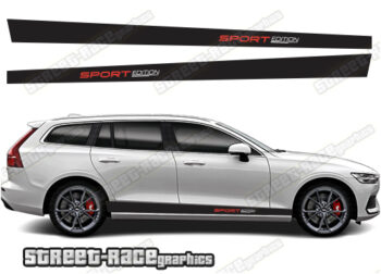 Volvo V60 racing stripes 032