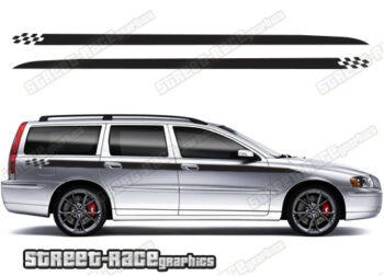 Volvo V70 racing stripes 014