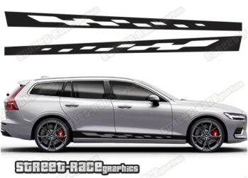 Volvo V90 racing stripes 005