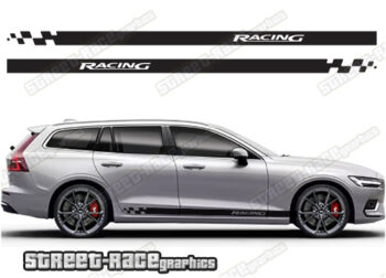 Volvo V90 racing stripes 010