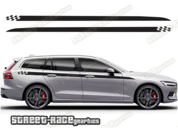 Volvo V90 racing stripes 014