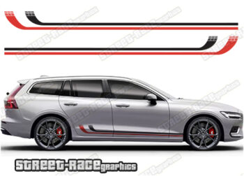 Volvo V90 racing stripes 026