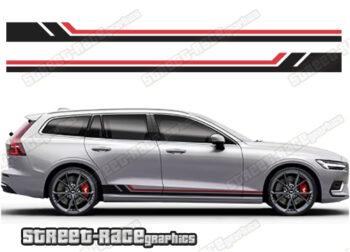 Volvo V90 racing stripes 027