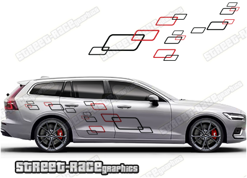 Volvo V90 stickers 033