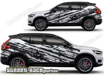 Volvo XC40 008 - ripped graphics