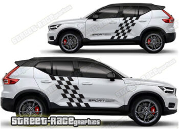 Volvo XC40 020 - Racing Flags