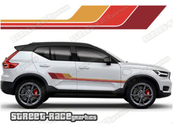 Volvo XC40 043 - Retro stripes