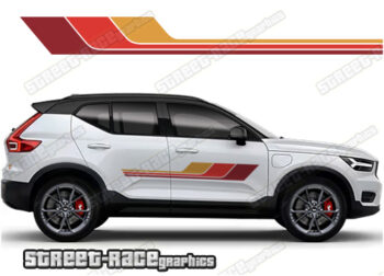 Volvo XC40 044 - Retro stripes