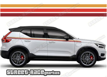 Volvo XC40 045 - Retro stripes