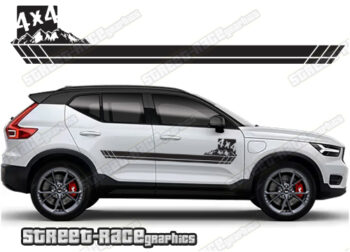 Volvo XC40 060 - 4x4 racing stripes