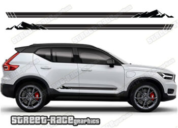 Volvo XC40 069 - 4x4 racing stripes