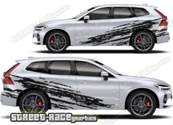 Volvo XC60 007 - ripped graphics