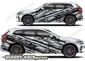 Volvo XC60 008 - ripped graphics