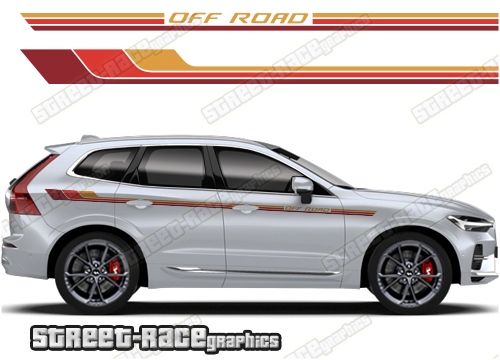 Volvo XC60 041 - racing stripes