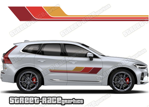 Volvo XC60 044 - Retro stripes