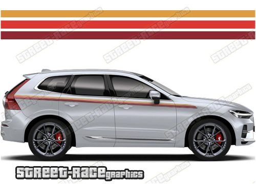 Volvo XC60 045 - Retro stripes