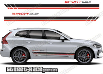 Volvo XC60 053 - racing stripes