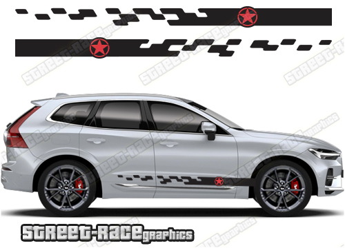 Volvo XC60 055 - racing stripes
