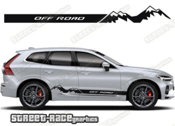 Volvo XC60 061 - off road racing stripes