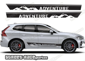 Volvo XC60 062 - mountain adventure racing stripes