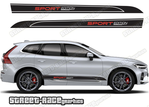 Volvo XC60 067 - off road 4x4 decals