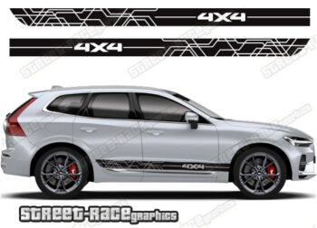 Volvo XC60 068 - 4x4 racing stripes