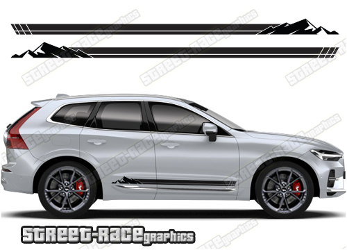 Volvo XC60 069 - 4x4 racing stripes
