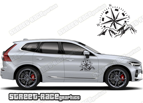 Volvo XC60 070 - Mountain compasses