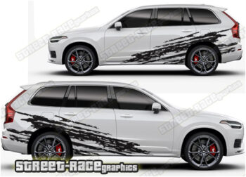 Volvo XC90 007 - ripped graphics