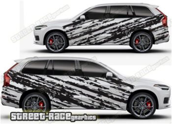Volvo XC90 008 - ripped graphics