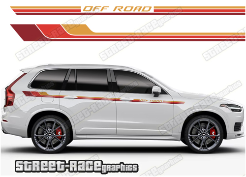 Volvo XC90 041 - racing stripes