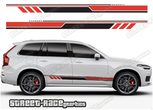 Volvo XC90 056 - racing stripes