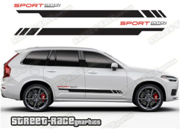 Volvo XC90 057 - racing stripes