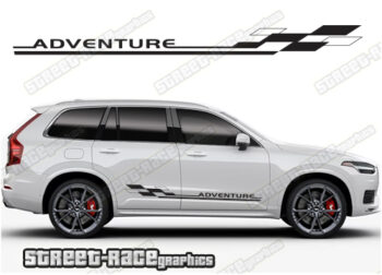 Volvo XC90 058 - Adventure racing stripes