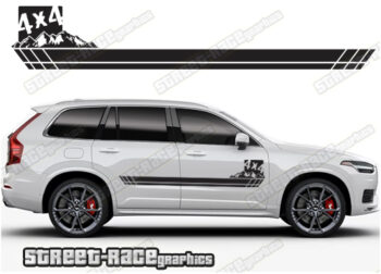 Volvo XC90 060 - 4x4 racing stripes
