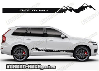 Volvo XC90 061 - off road racing stripes