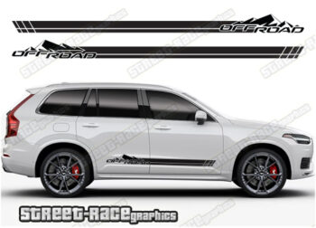 Volvo XC90 064 - off road racing stripes