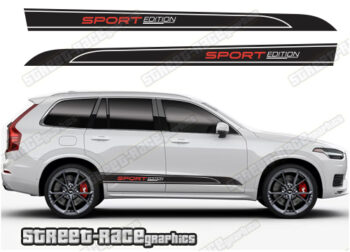 Volvo XC90 067 - off road 4x4 decals