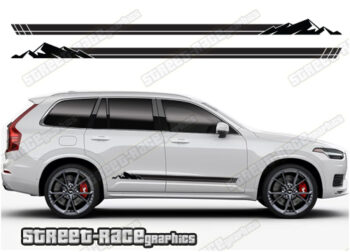 Volvo XC90 069 - 4x4 racing stripes