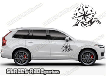 Volvo XC90 070 - Mountain compasses