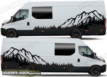 Iveco Daily camper van stickers 169